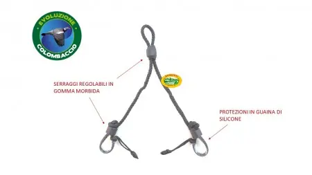 EVOLUZIONE COLOMBACCIO balzetta doppia per piccione