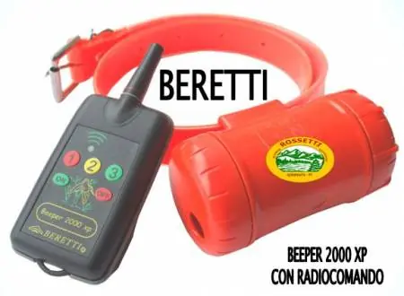 BERETTI Collare BEEPER 2000 XP con radiocomando