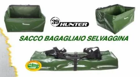 39HUNTER sacco portaselvaggina per bagagliaio