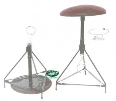 HTG Seggiolino girevole con treppiede