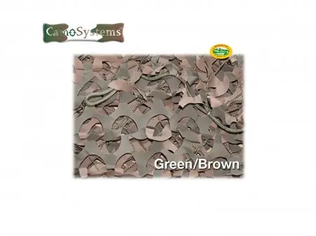 CAMOSYSTEMS telo mimetico 6 x 2,4 Verde/Marrone SP06GB