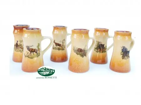 GUNTHER Set 6 bicchierini in ceramica