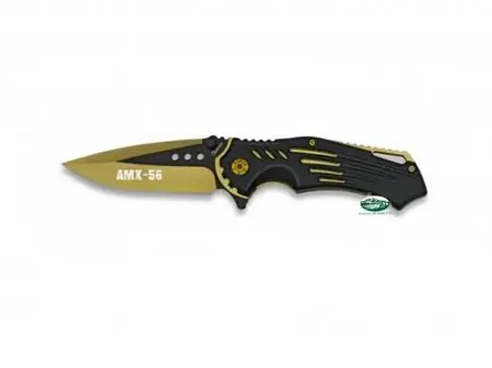 ALBAINOX Coltello Martinez AMX 56 gold
