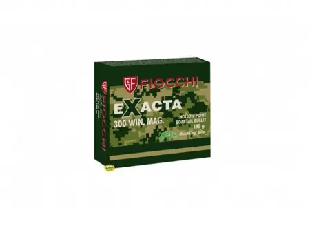 FIOCCHI EXACTA cal.300 win mag palla HPBT 190gr conf 10
