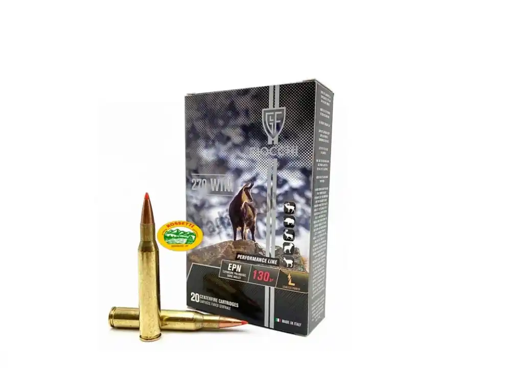 FIOCCHI Munizioni cal. 270 win. palla EPN 130 gr.