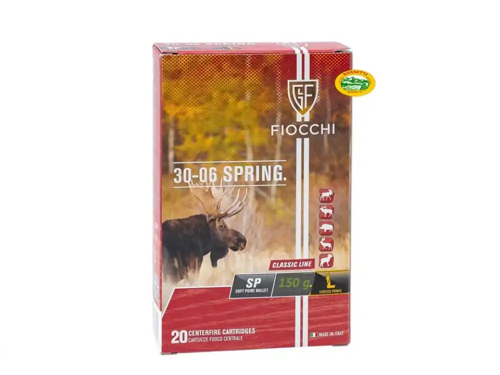 FIOCCHI munizioni cal.30-06 SP 150gr.