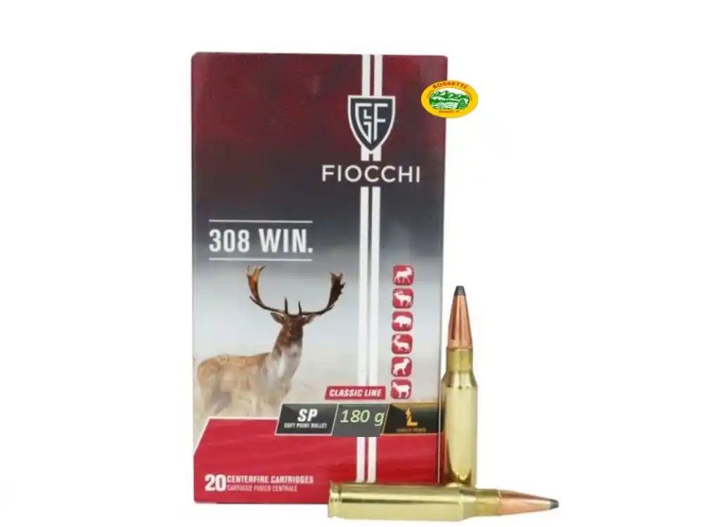 FIOCCHI munizioni cal.308 win palla SP 180gr