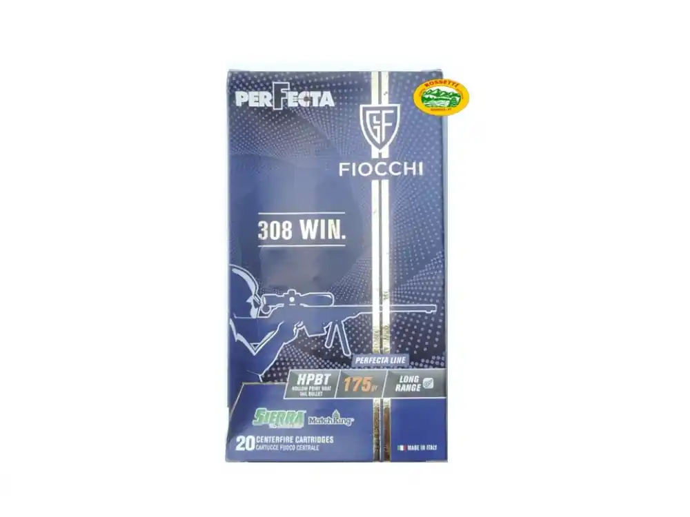 FIOCCHI munizioni cal.308 win 175 gr. PERFECTA