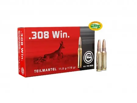 GECO munizioni cal.308 win Softpoint - 170GR