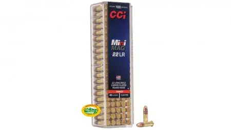 CCI munizioni cal.22LR MINI-MAG RAMATA HS 40gr.