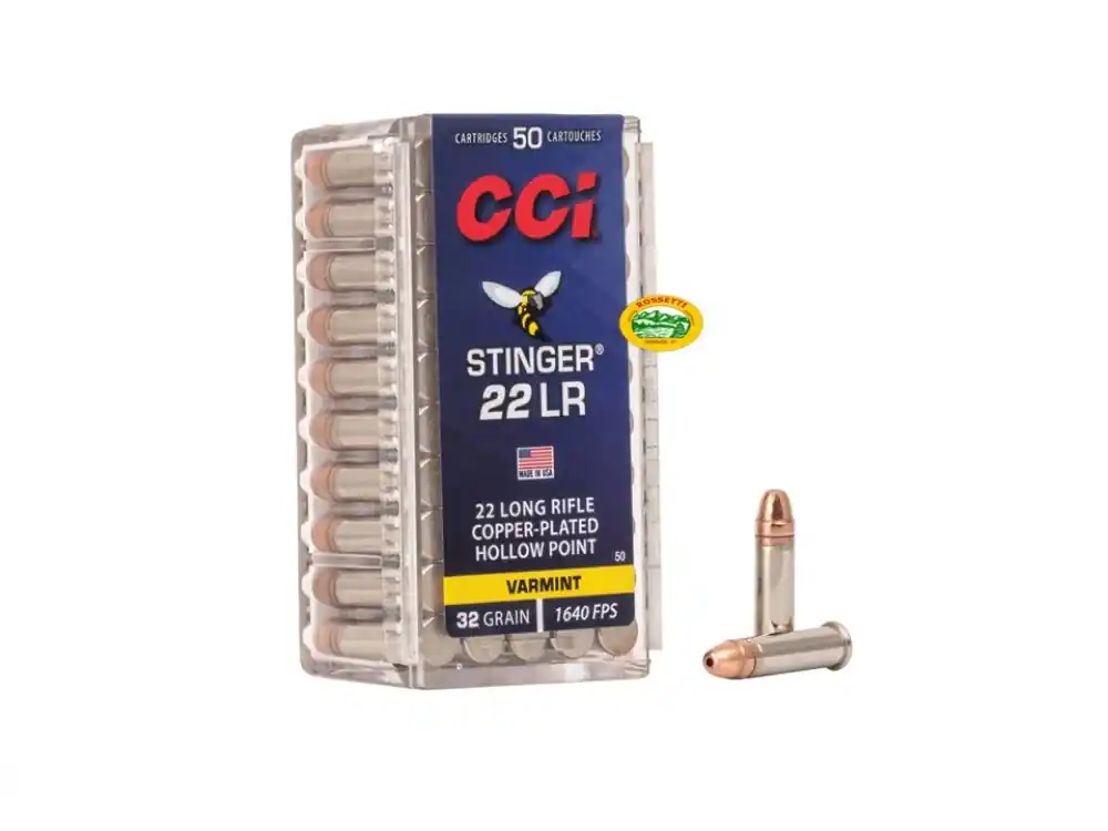 CCI Munizioni STINGER EX LR cal.22 lr