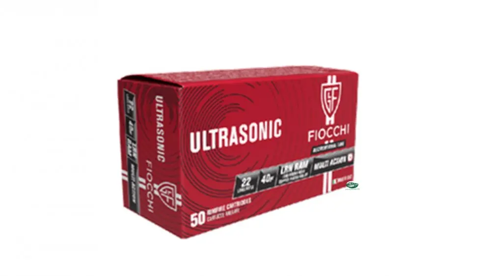 FIOCCHI munizioni cal. 22LR ULTRASONIC 40gr.