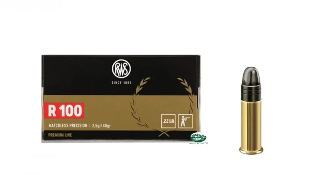 RWS Munizioni cal.22 lr R100 Match