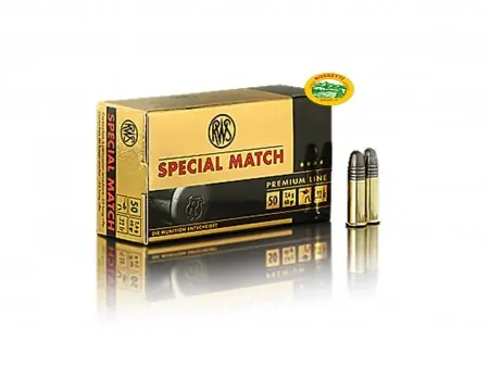 RWS Munizioni cal.22 lr SPECIAL MATCH
