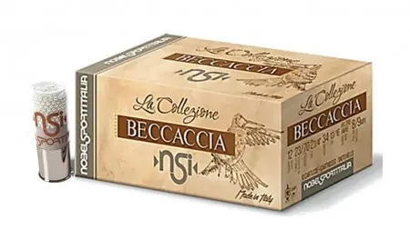 NOBEL cartucce BECCACCIA Collezione Speciale cal.12 pb.8