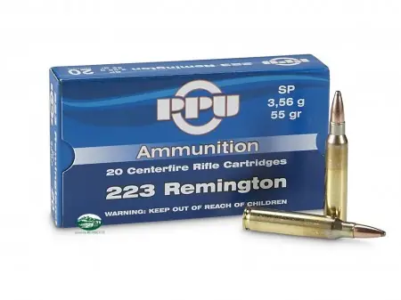 PPU PRVI PARTIZAN Munizioni cal.223 SP 55gr.