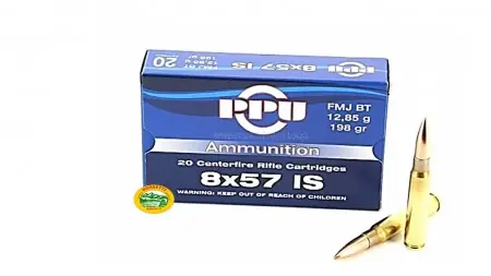 PPU PRVI PARTIZAN Munizioni cal.8X57 JS FMJ BT 198gr.