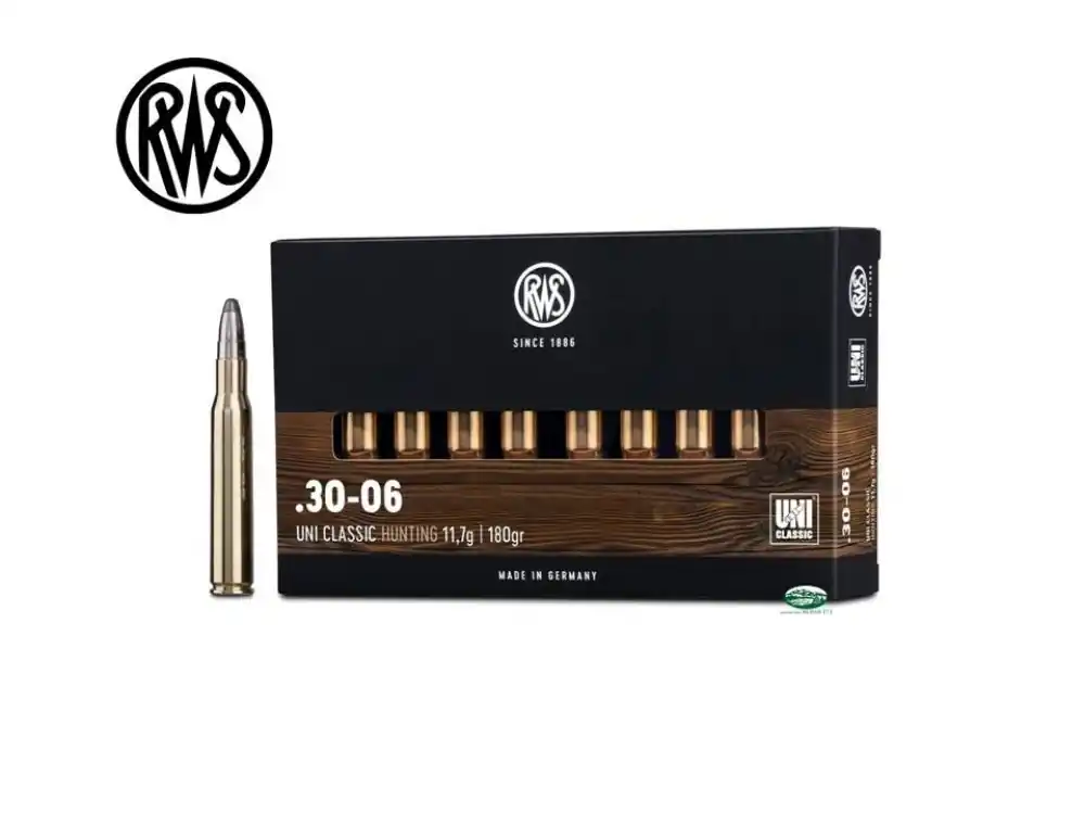 RWS munizioni cal.30-06 palla UNI CLASSIC 180GR