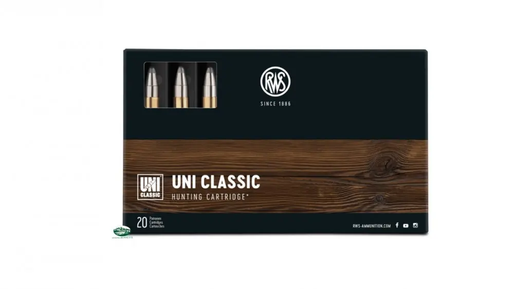 RWS munizioni cal.308 win UNI CLASSIC 180GR