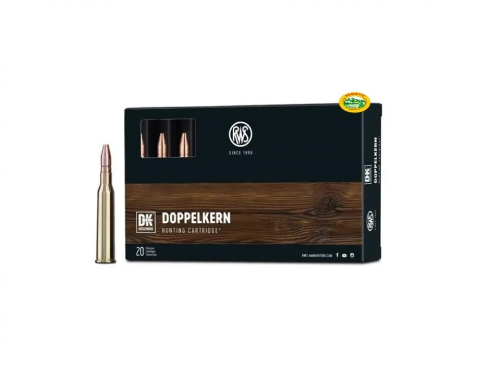 RWS munizioni cal.6,5X57R palla DK 140gr.