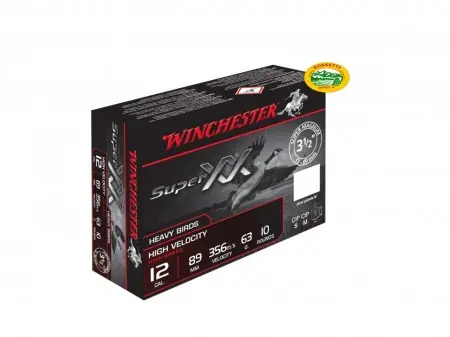 WINCHESTER cartucce SUPER XX SUPERMAGNUM cal.12 pb.4