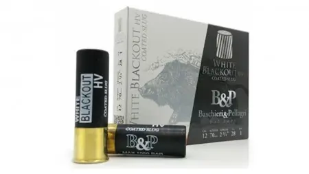 BASCHIERI & P BIG GAME Cal.12 PALLA WHITE BLACKOUT HV 28gr.