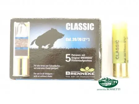 BRENNEKE CLASSIC Cartucce a palla cal.20 - 24gr