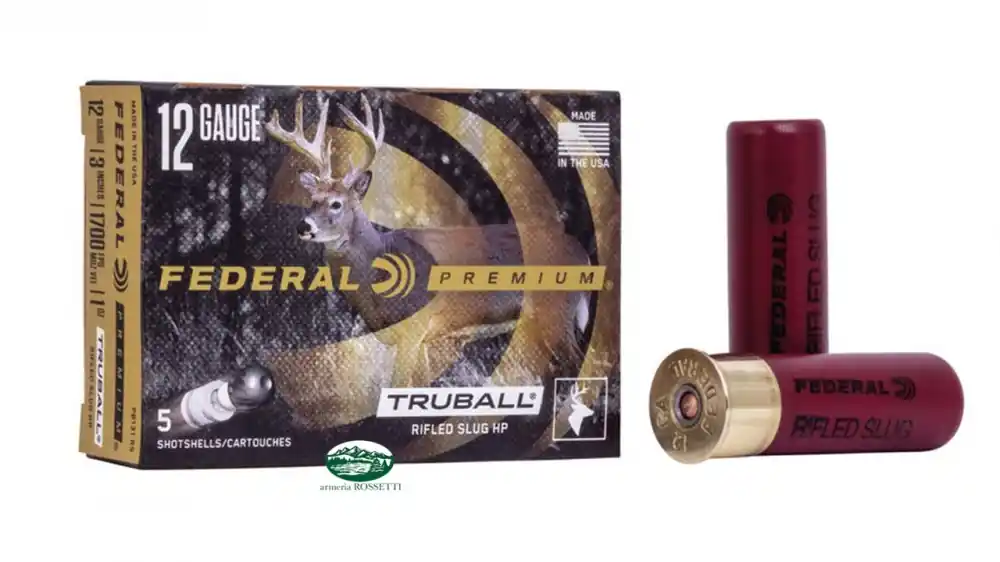 FEDERAL cartucce cal.12 Slug PB131 RS TRUBALL
