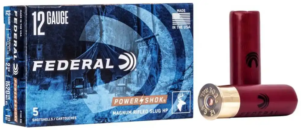 FEDERAL cartucce SEMIMAGNUM RIFLED SLUG F130