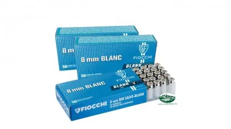 FIOCCHI Cartucce a salve cal. 8 mm nik