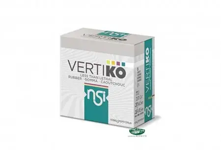 NOBEL SPORT Vertiko cartucce cal.12 a palla e pallettoni in gomma.