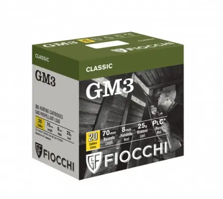 FIOCCHI cartucce GM3 cal.20 p.11