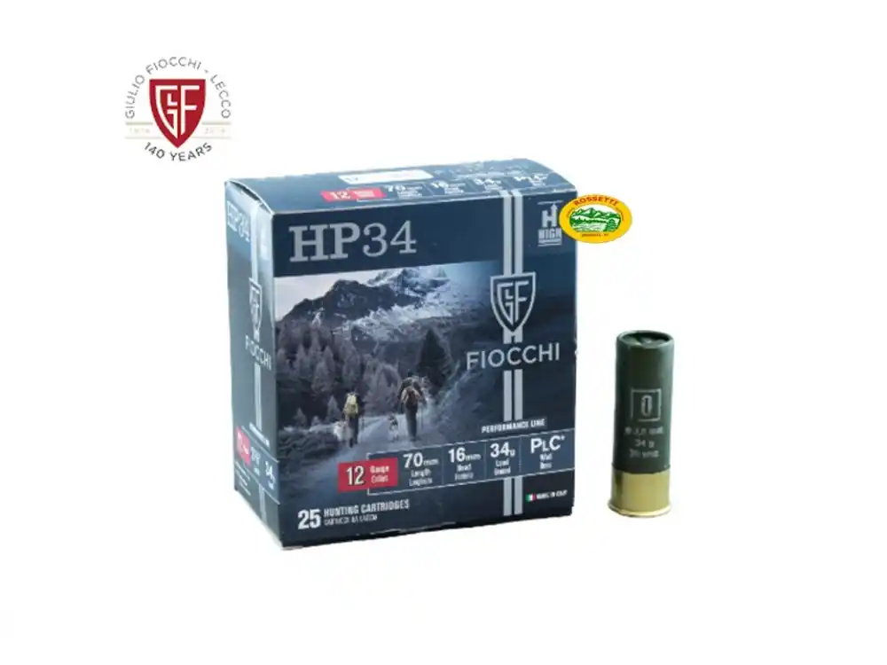 FIOCCHI cartucce HP 34 cal.12 pb.9 gr.34