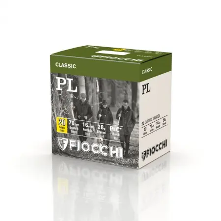 FIOCCHI cartucce PL20 cal.20 gr.28 pb.10