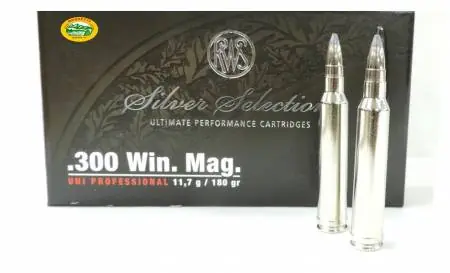RWS munizioni cal.300 win mag palla EVO SILVER SELECTION 184 gr.