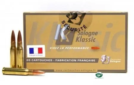 SOLOGNE munizioni.270 win Subsoniche 150 gr