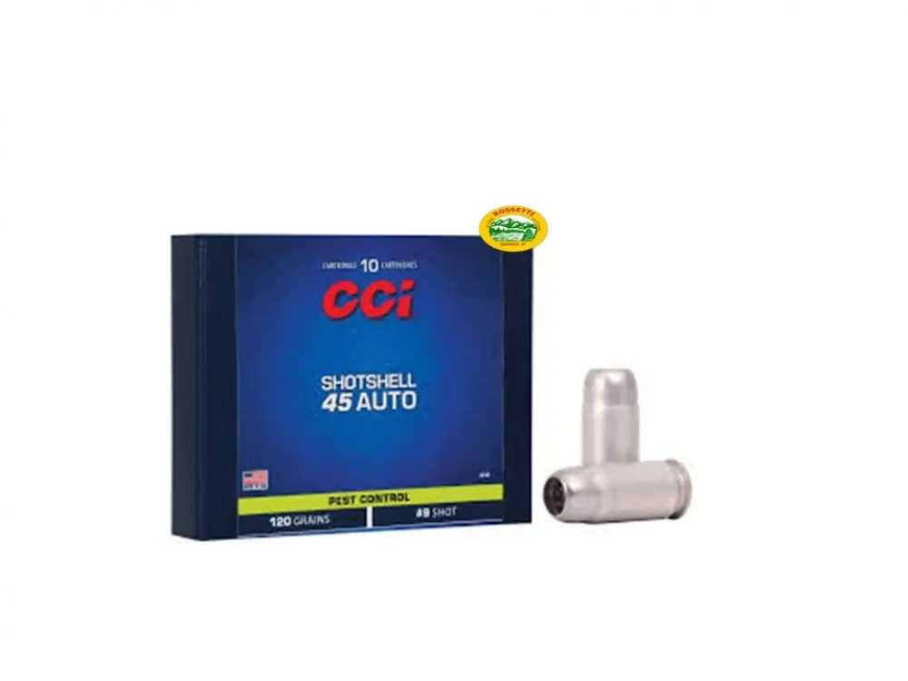 CCI Cartucce a pallini cal. 45 ACP