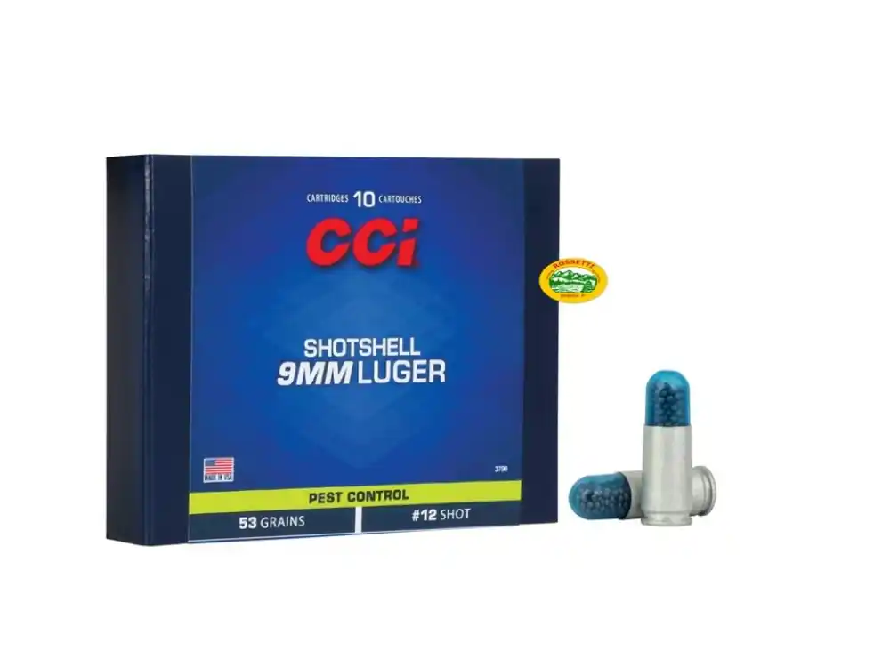 CCI Cartucce a pallini cal. 9 mm LUGER