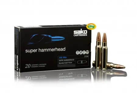 SAKO munizioni cal. 308 win 180 gr. SUPER HAMMERHEAD SP 236A