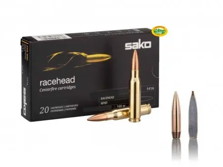 SAKO munizioni cal. 6,5x55 RACEHEAD 139 gr. 119H