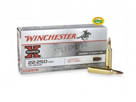 WINCHESTER munizioni cal.22-250 rem POWER POINT 55gr.