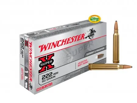 WINCHESTER munizioni cal.222 rem POWER POINT 50gr.