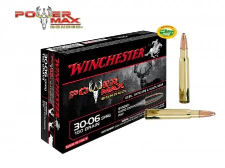 WINCHESTER munizioni cal.30-06 POWER MAX BONDED 150gr.