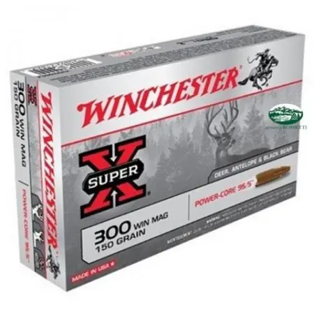 WINCHESTER munizioni cal.300 win.mag. POWER CORE 150 gr.