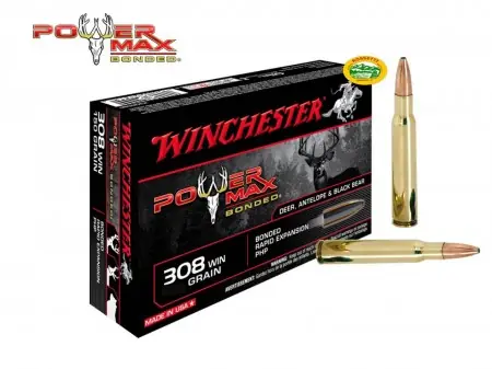WINCHESTER munizioni cal.308 win POWER MAX BONDED 180gr.