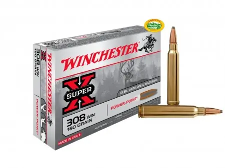 WINCHESTER munizioni cal.308 win POWER POINT 180 gr. X3086