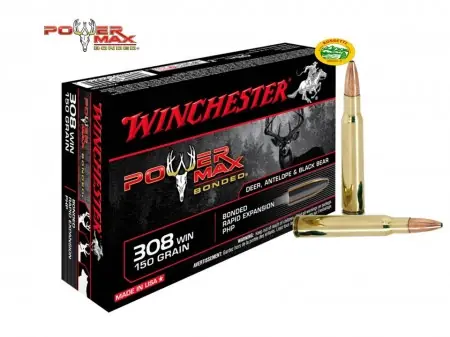 WINCHESTER Munizioni cal.308 win. POWER MAX BONDED 150 gr.