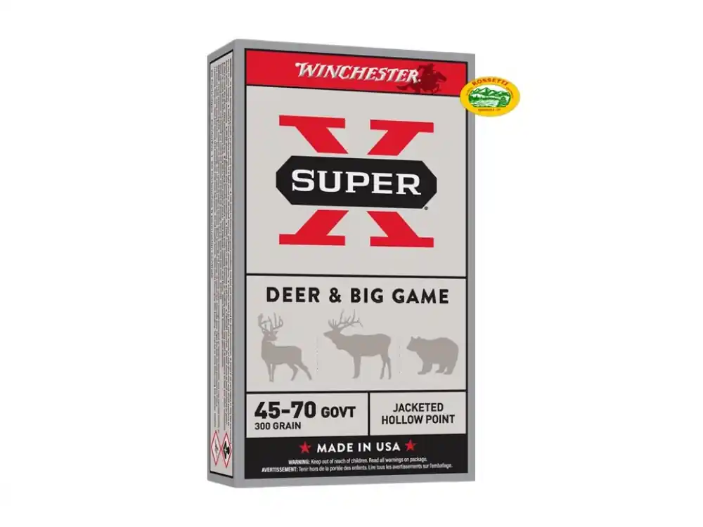 WINCHESTER munizioni cal.45-70 GVT palla JHP 300 gr. X4570H