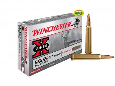 WINCHESTER munizioni cal.6,5x55 POWER POINT 140gr.