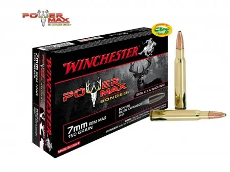 WINCHESTER munizioni cal.7 mm.rem.mag. POWER MAX BONDED 150 gr.